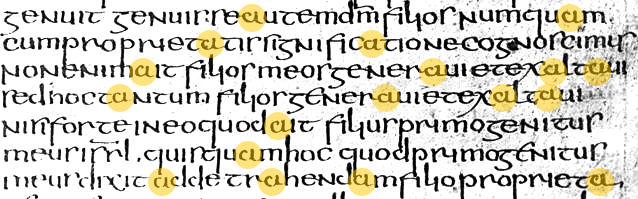 Half-uncial a